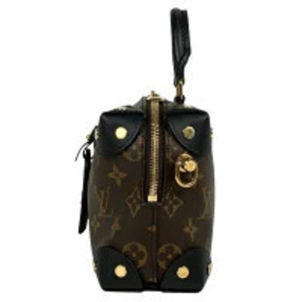 Louis Vuitton Souple Monogram Bag Crossbody Handbag Shoulder Brown Malle